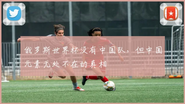 俄罗斯世界杯没有中国队,但中国元素无处不在的真相